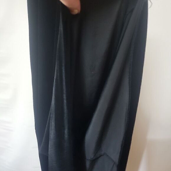 Marian& Maral Vintage Black Velour Maxi Dress - Picture 5 of 10